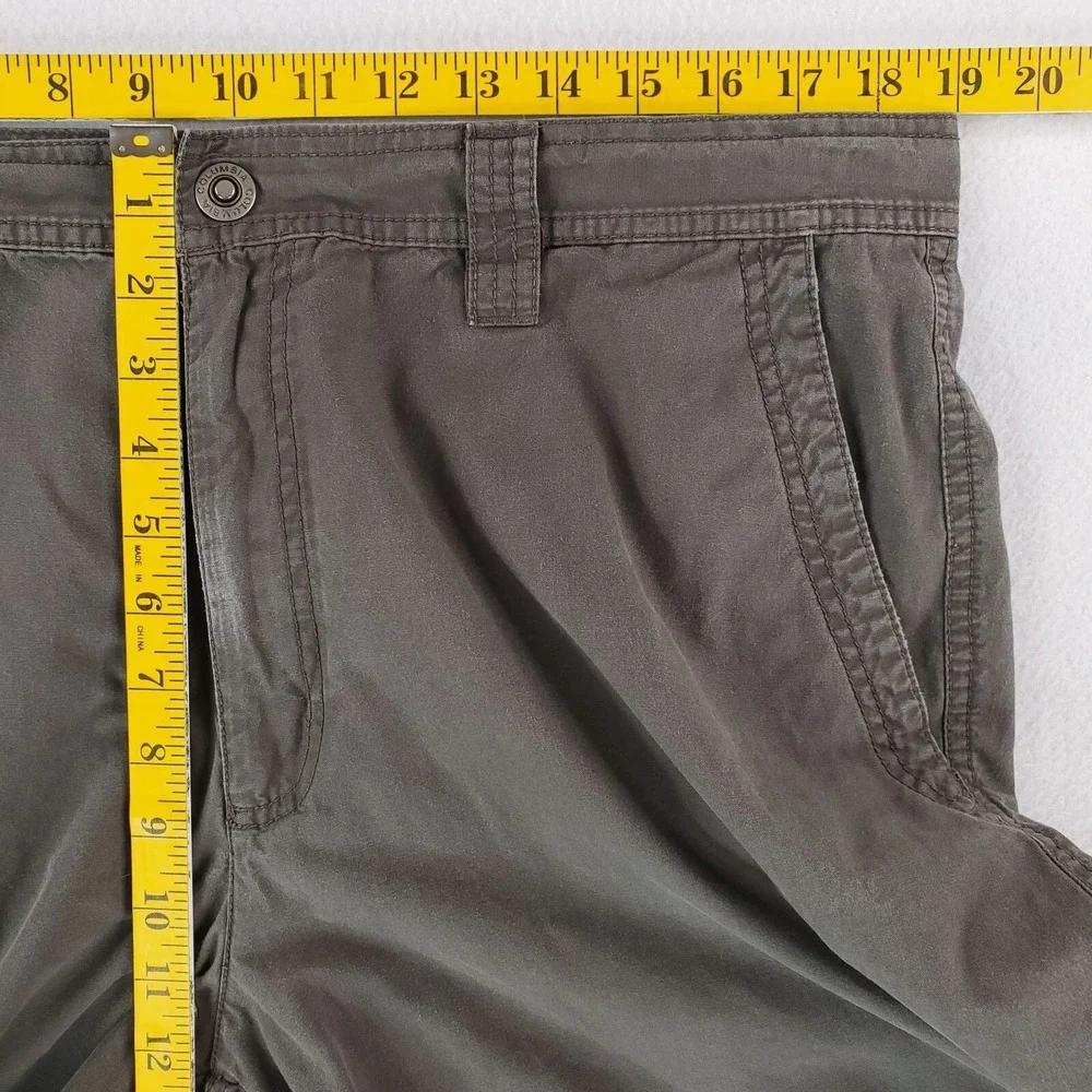 Columbia Shorts Mens 38 Gray Cargo Utility Field Hiking‎ Outdoor 9